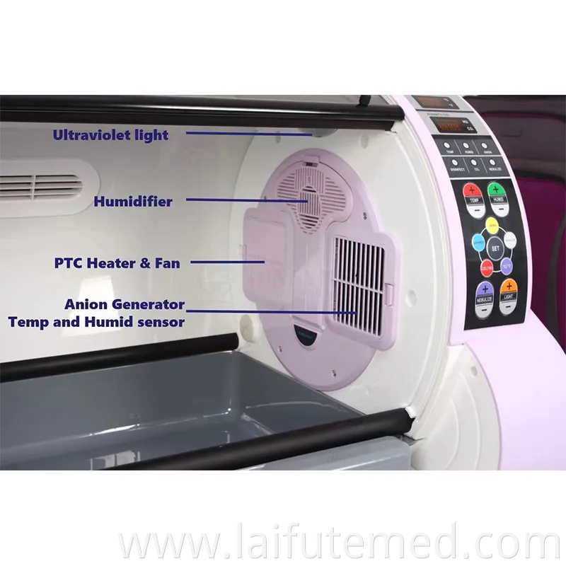 Sy-Wuc-1803 Portable Pet Clinic ICU Oxygen Pet Incubator